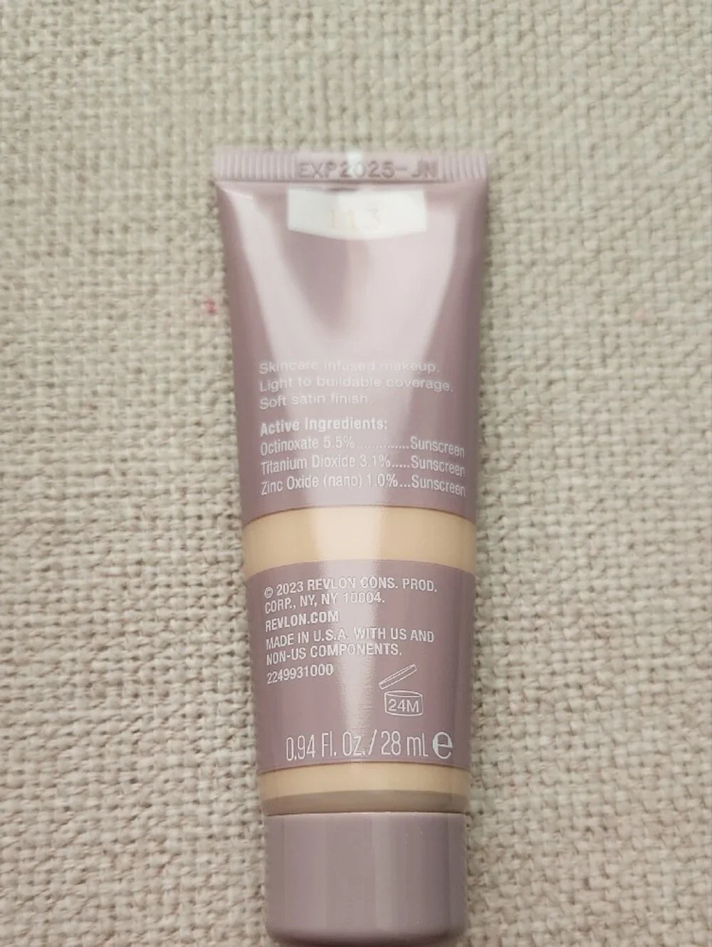 Revlon Illuminance Serum Tint - Ginger Root (Mauve Tube, Beige Shade)
